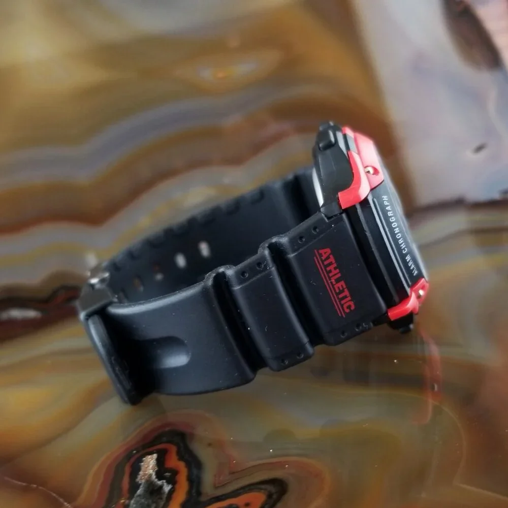 Have one to sell? Sell now New Vintage Mens Aqualite Digital Alarm Chronograph